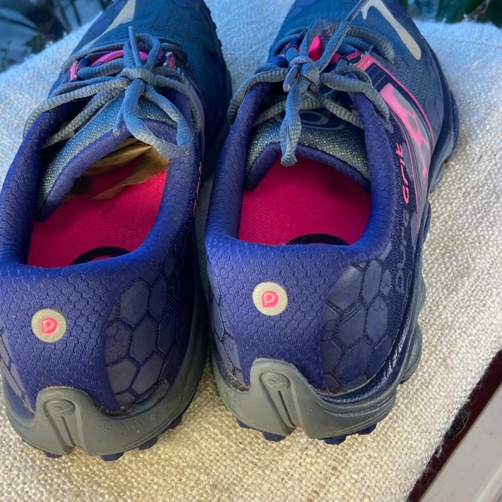 Brooks PureGrit blue and pink Running Shoes Women’s S 10.5 - Picture 4 of 7